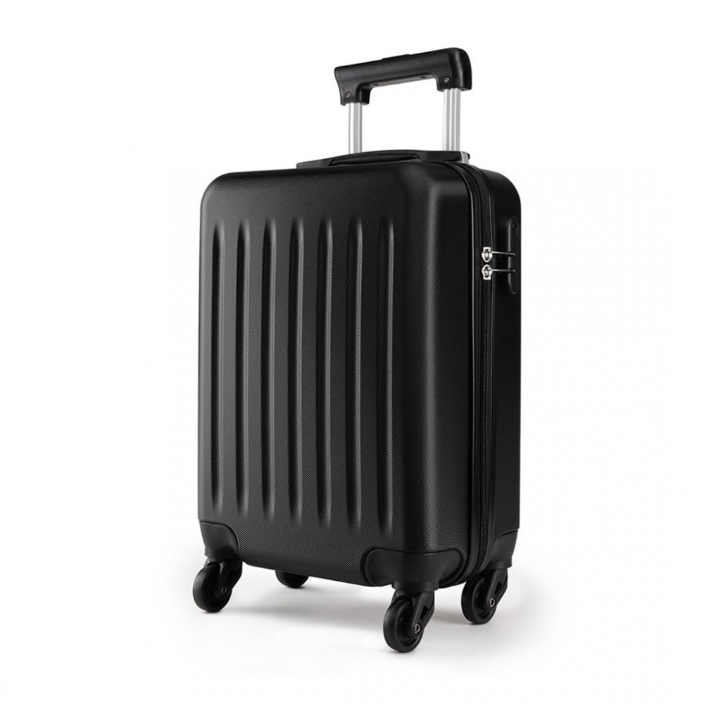 Craze London ''19'' 24''28''INCH ABS HARD SHELL CARRY ON LUGGAGE 4 WHEEL SPINNER SUITCASE