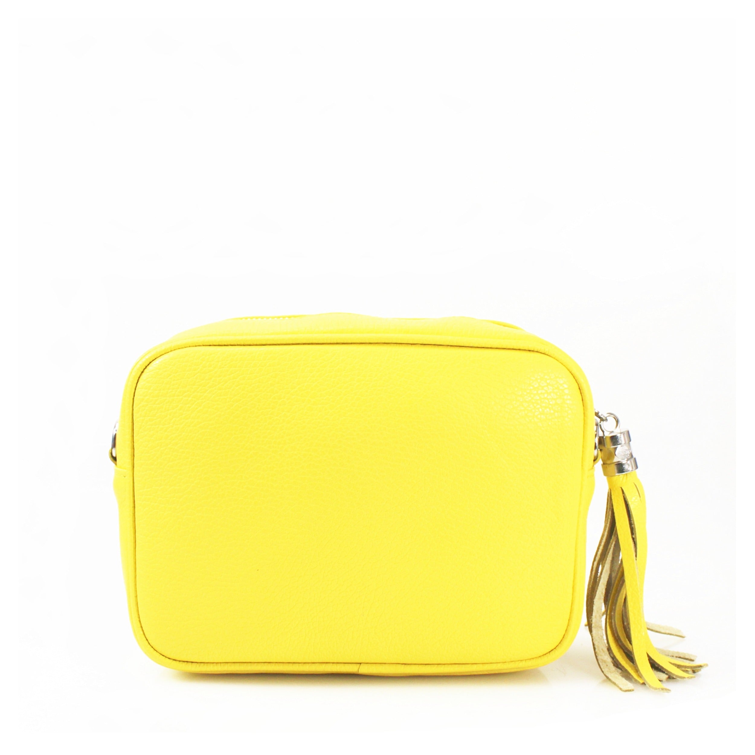 Craze London Leather Crossbody Bag