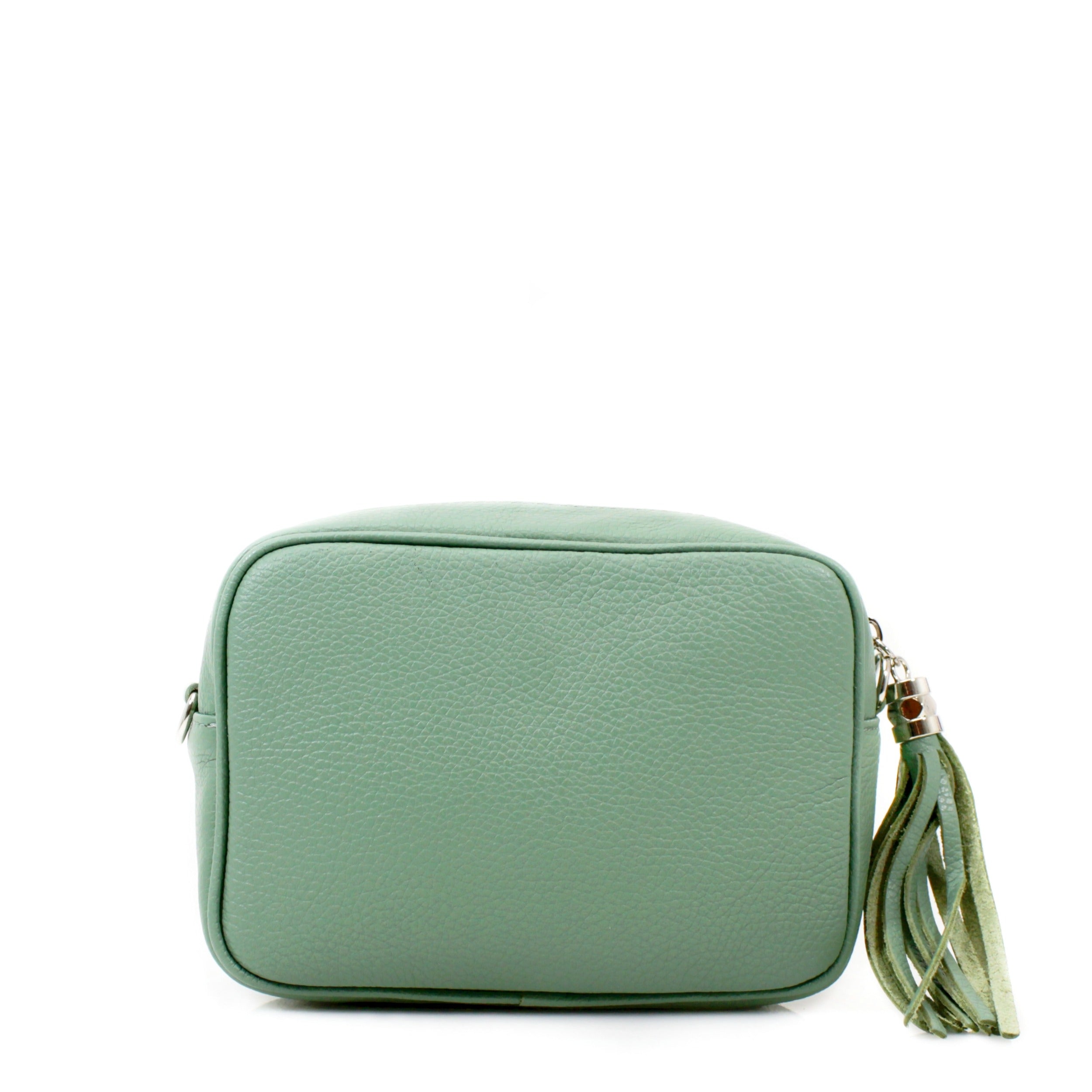 Craze London Leather Crossbody Bag