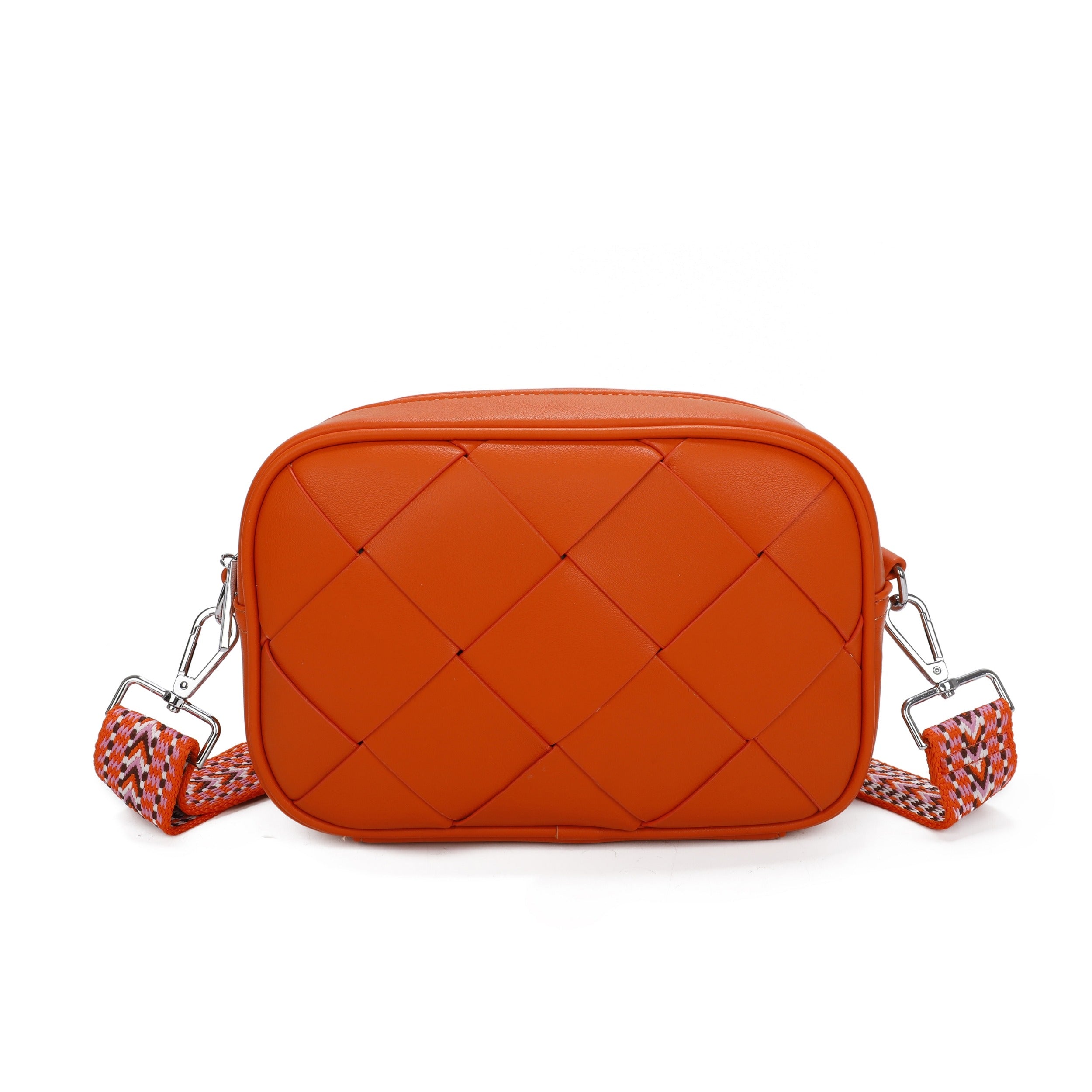Craze London Woven Crossbody bag