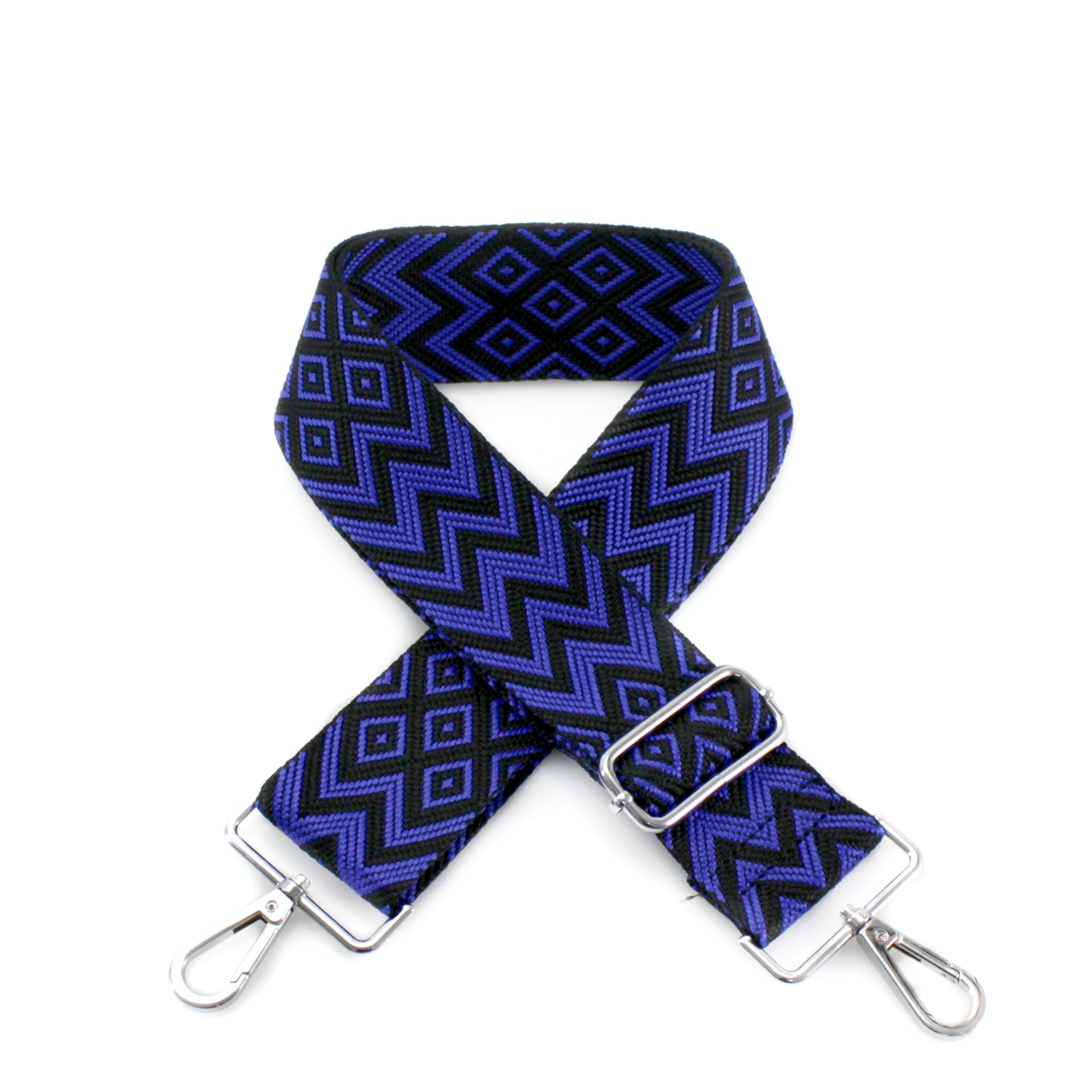Women Handbag Canvas Straps Printed Adjustable Replacement Crossbody Bag Strap with Clips for