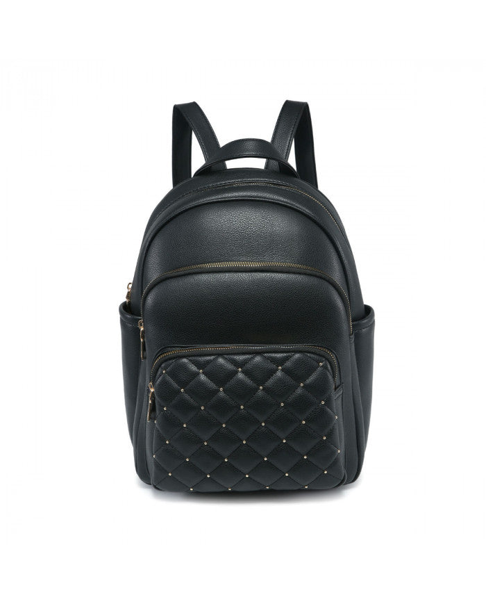 Craze London Backpack with quilted pattern