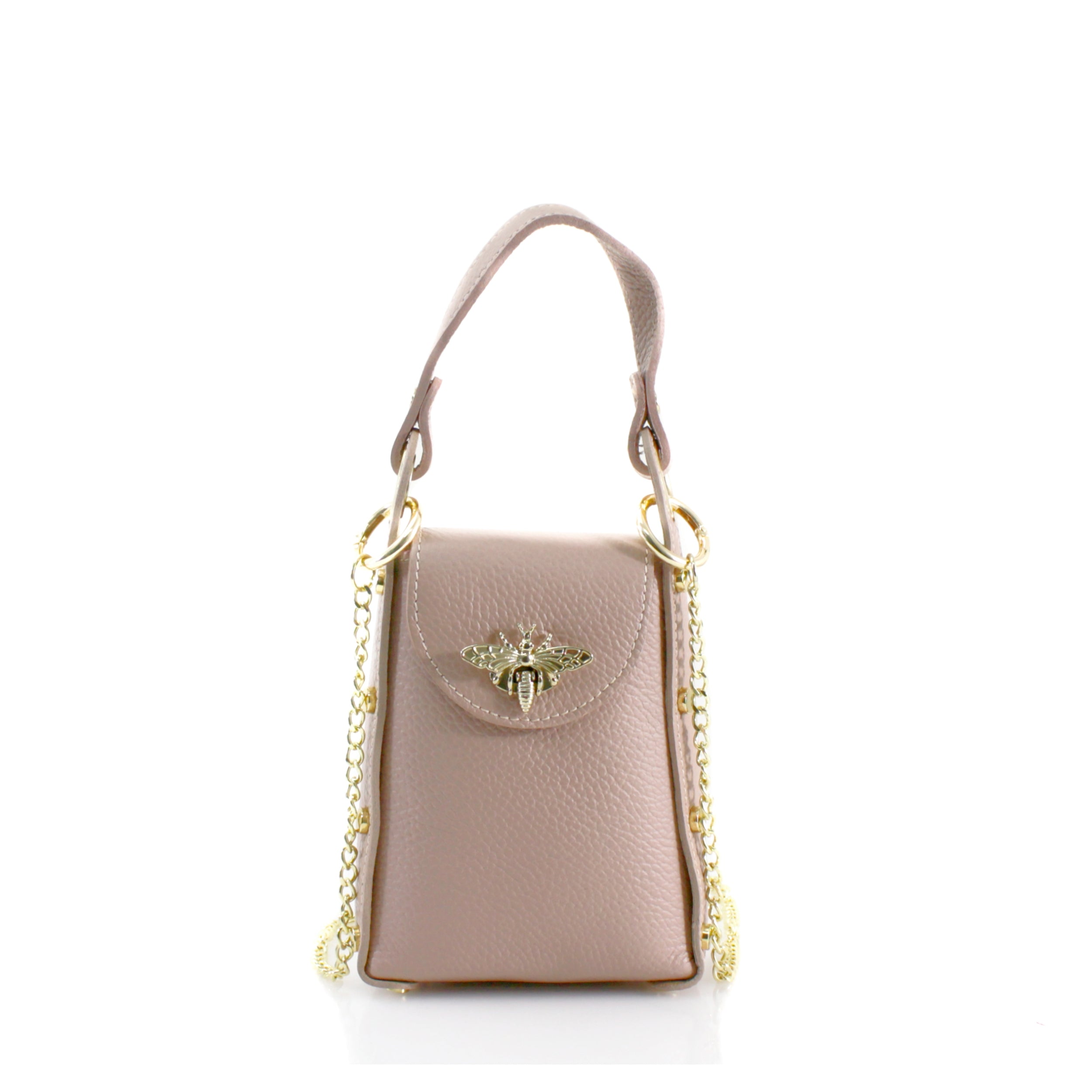 Craze London Bee14 Leather Mini Bag