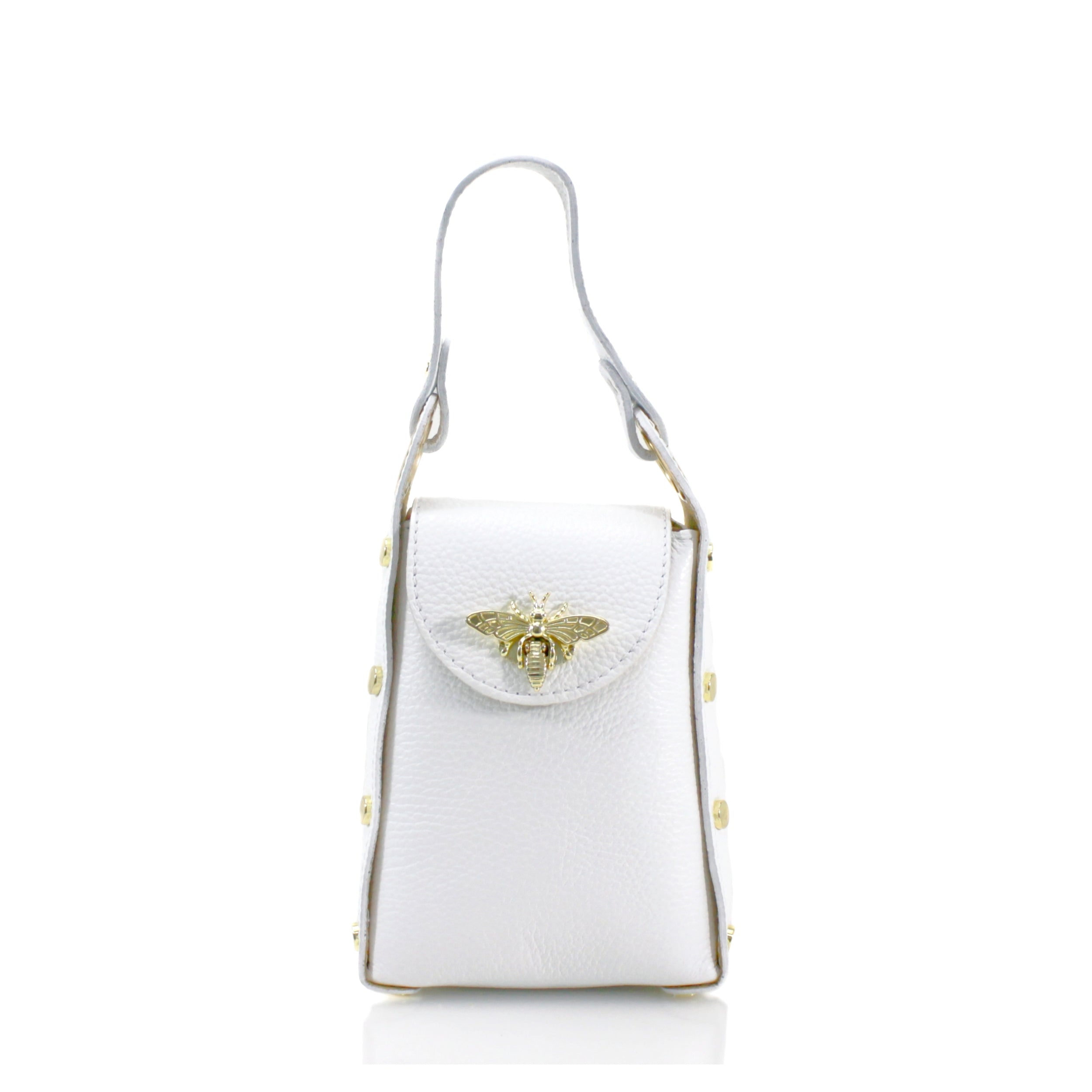 Craze London Bee14 Leather Mini Bag