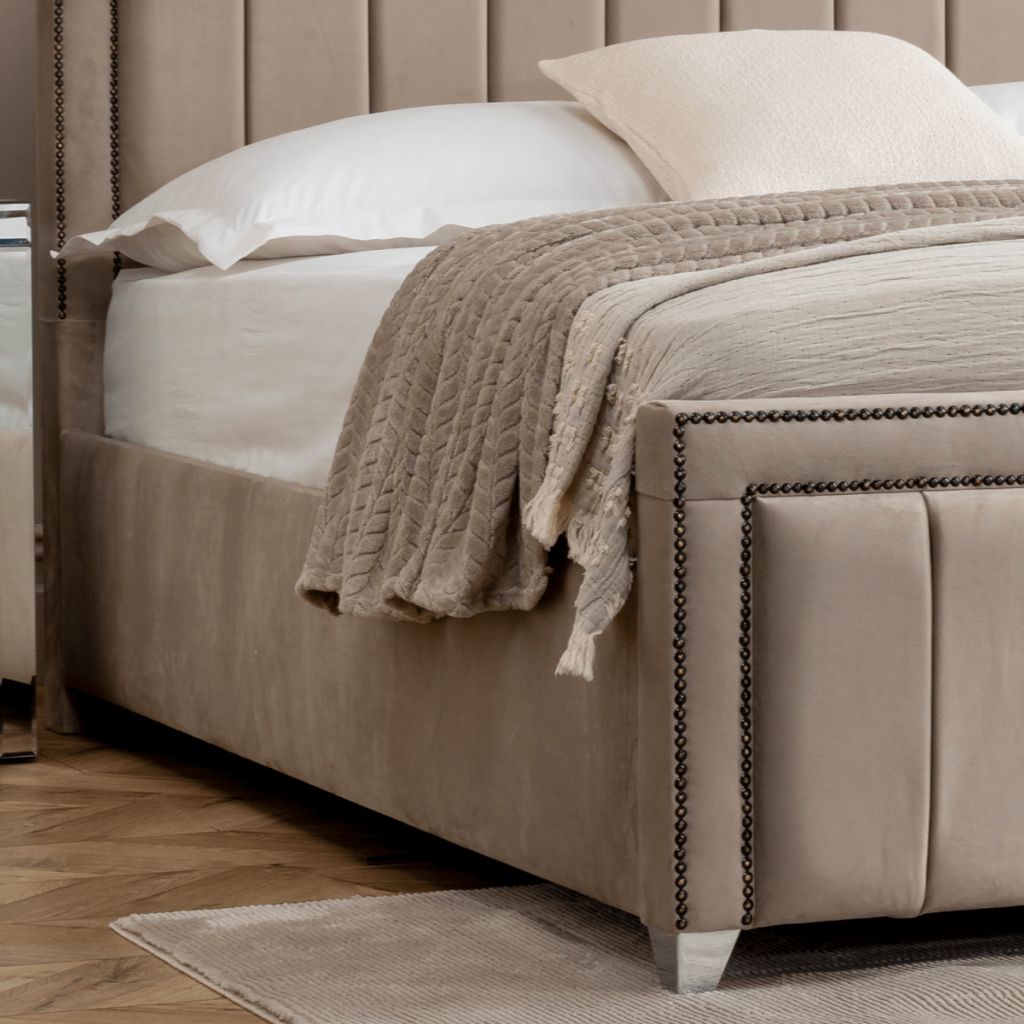 Craze London Four Sided upholstered  Lucia  Bed