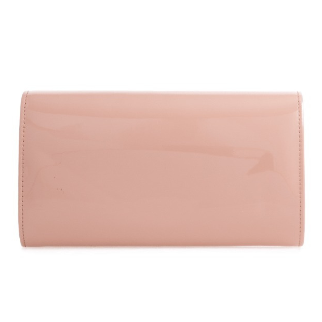 Craze London Patent Clutch Bag