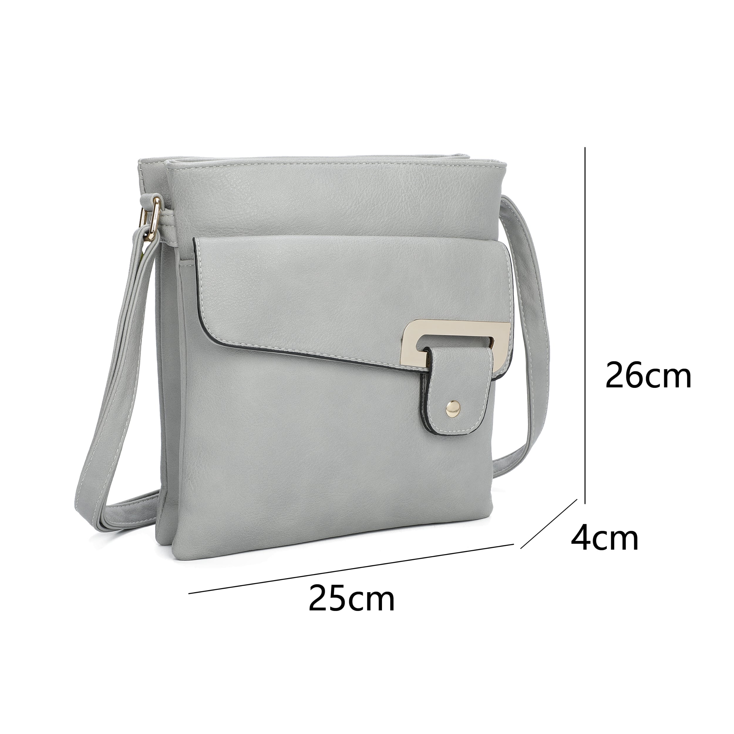 Craze London Crossbody bag with Double Compartments