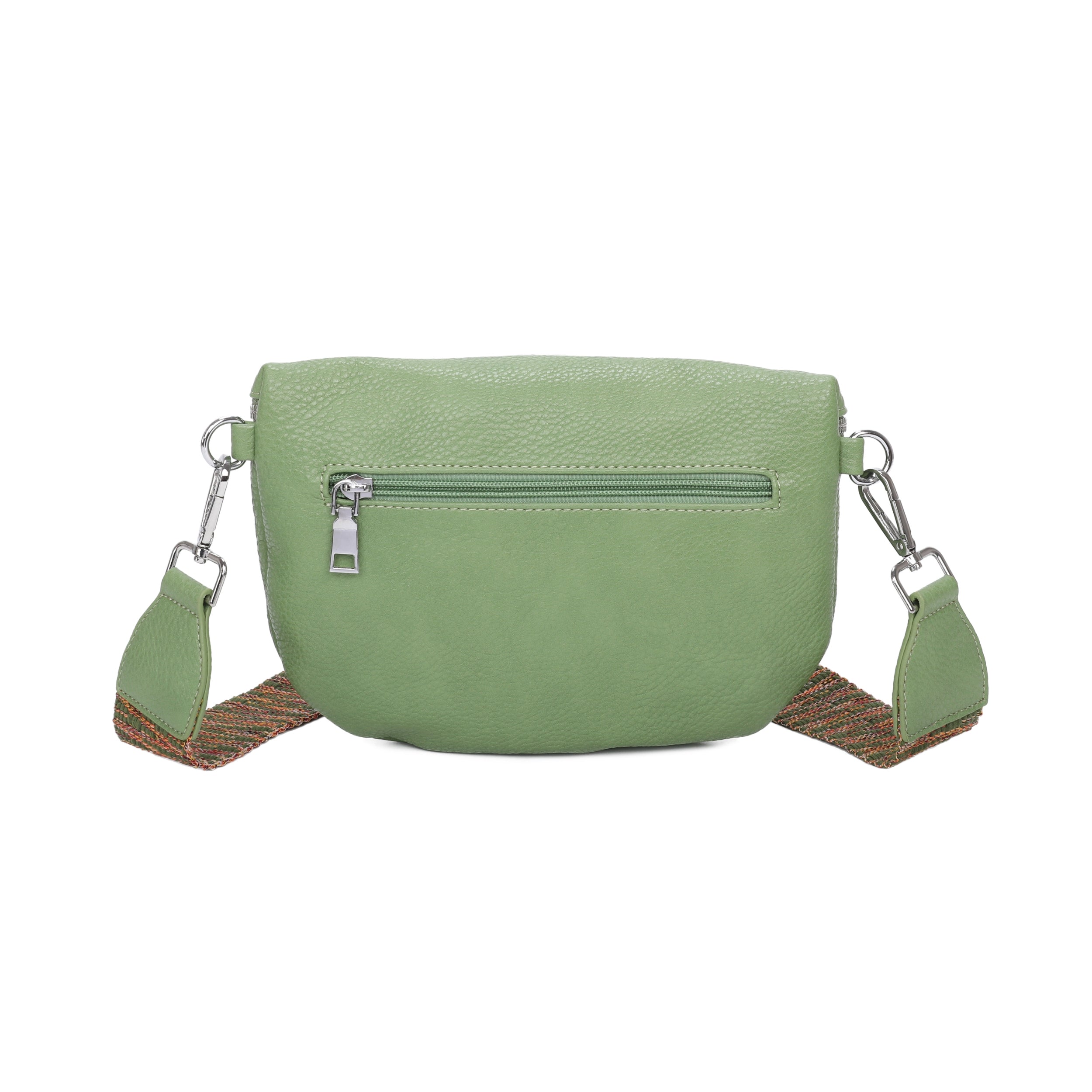 Craze London Detachable Colorful Strap Sling Bag