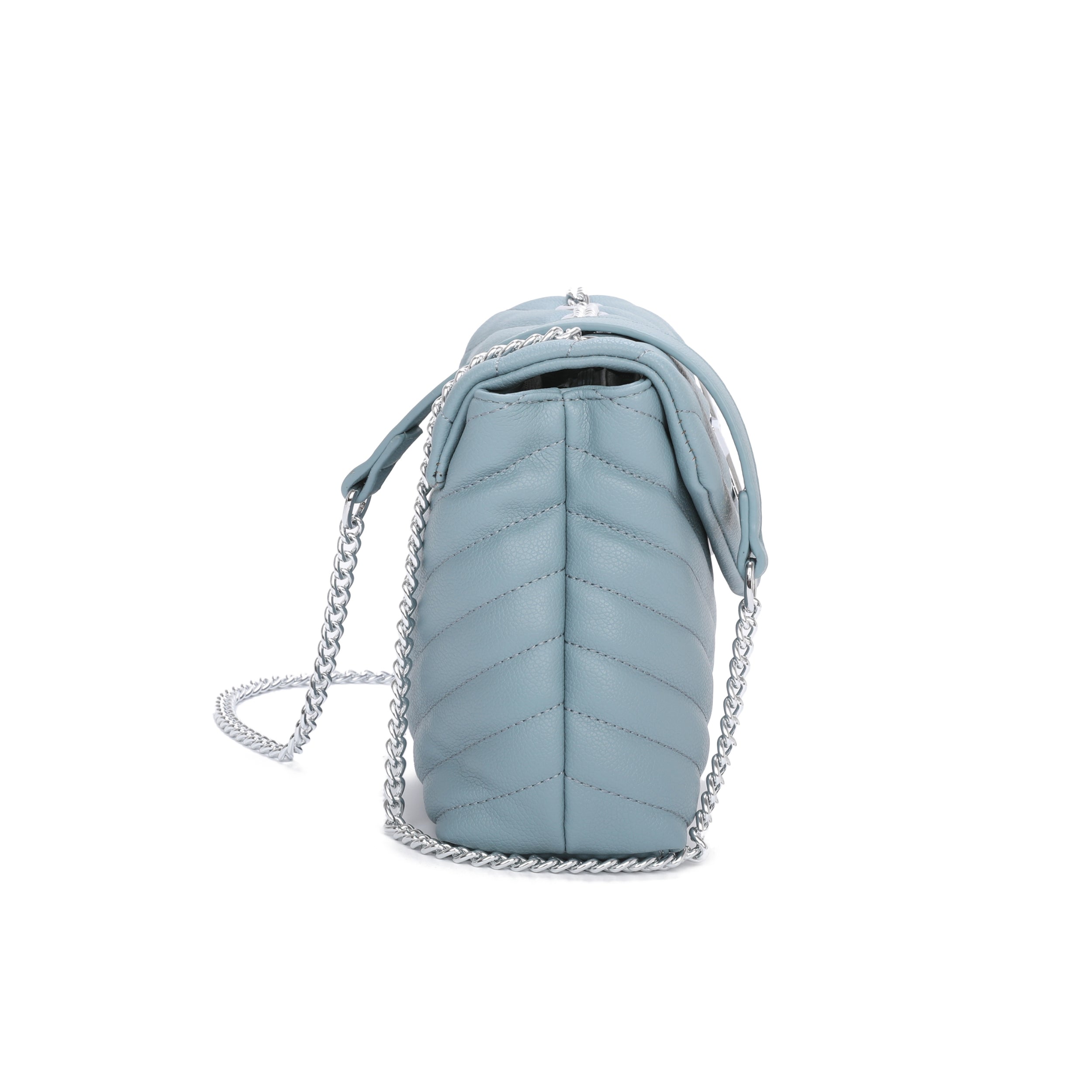 Craze London Quilted Star Satchel Bag