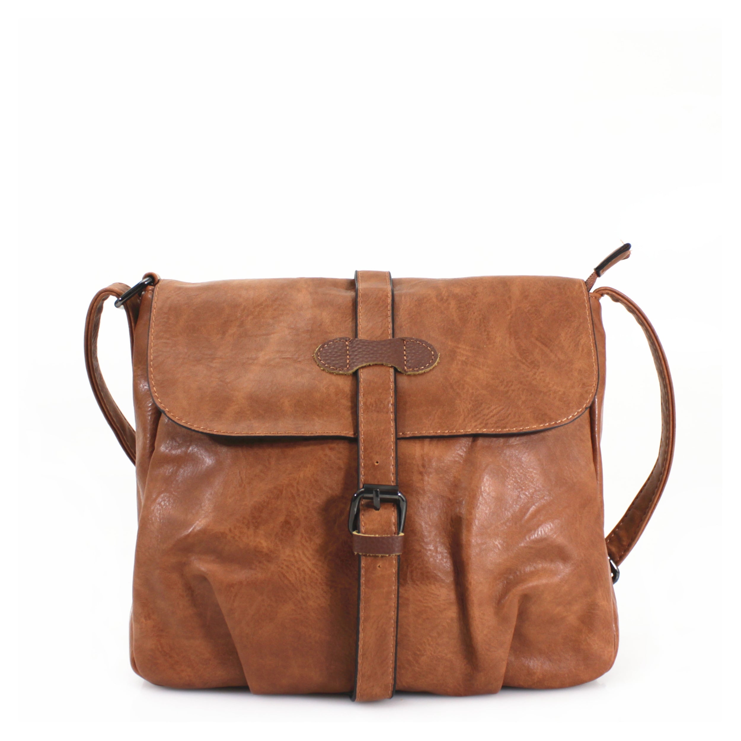 Craze London Real leather detailing Satchel Bag