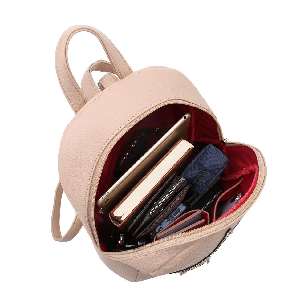 Small Backpack Fashion Shine Rucksack Travel Bag (1286_MILANO)