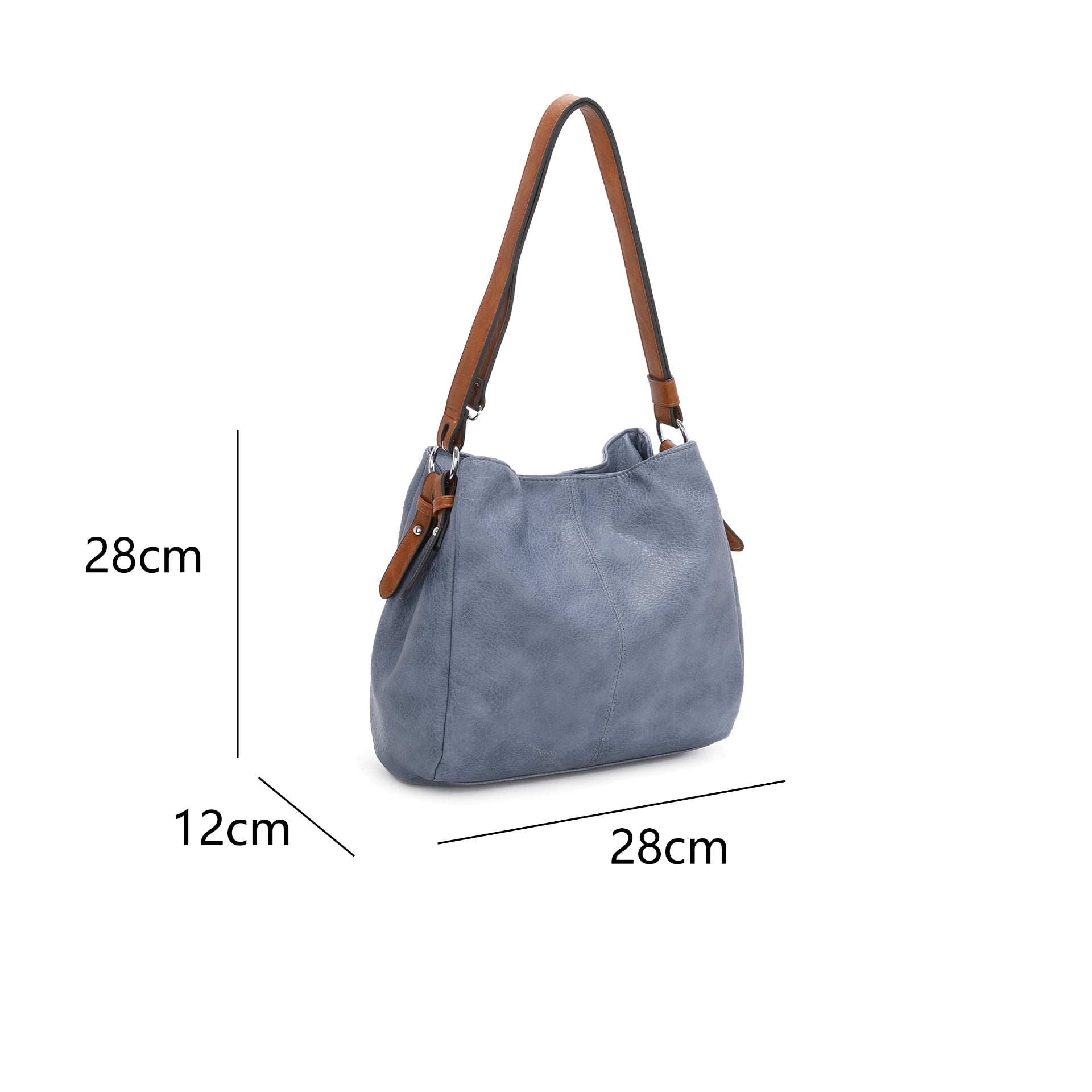 Womens Hobo Shoulder handbag With Single Large Shoulder Strap
