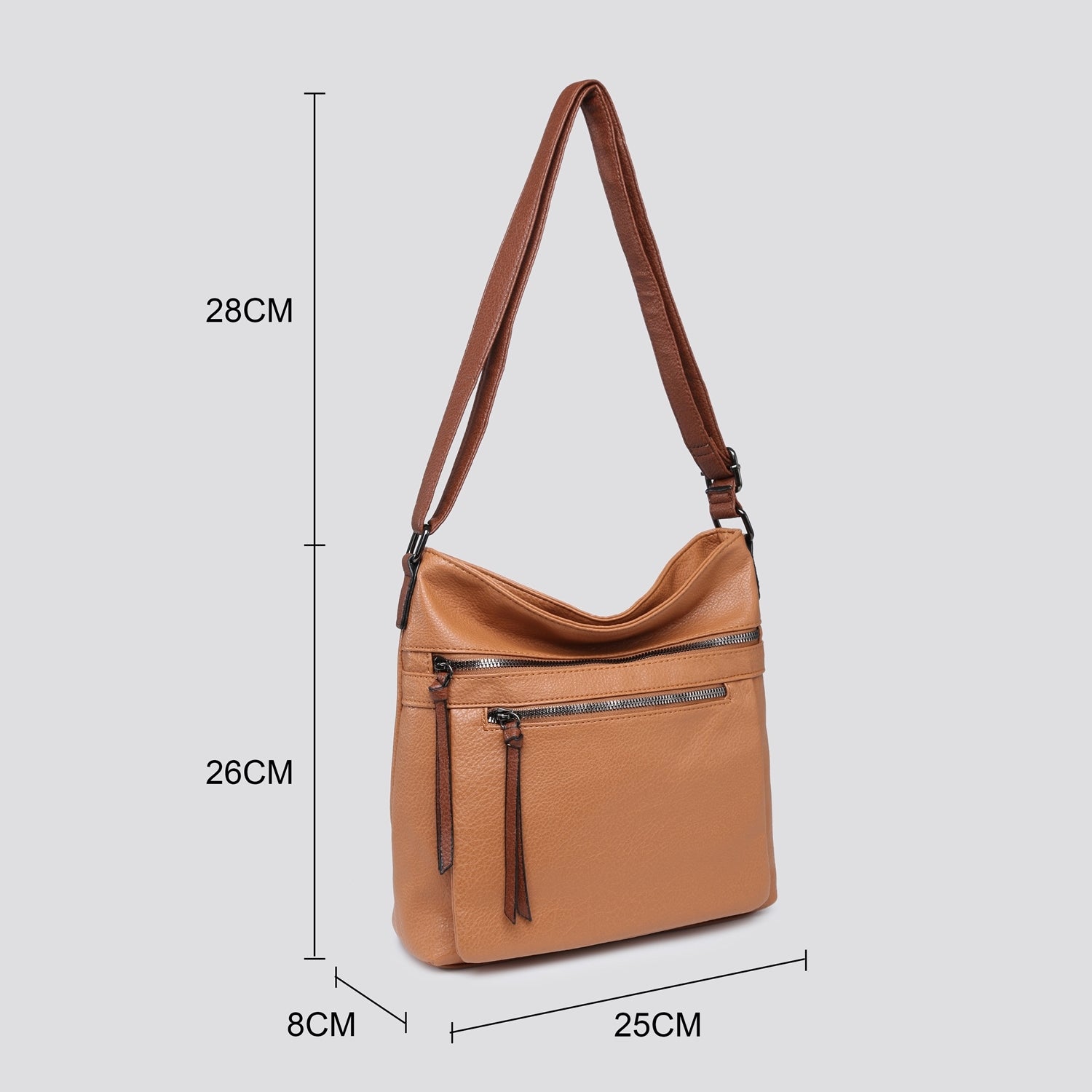 Womens Multipacket Medium Shoulder Bag