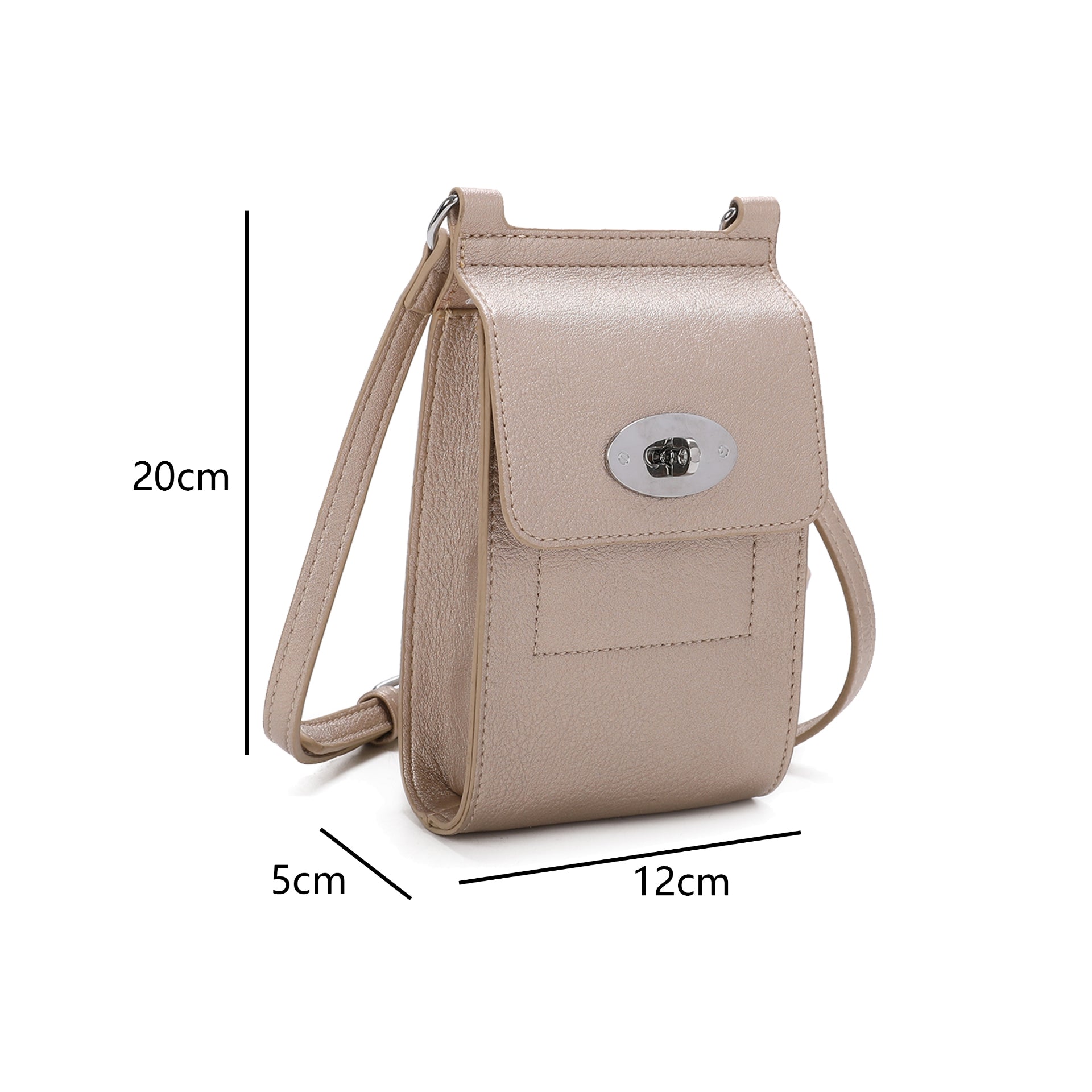 Mobile Phone Bag 2022 New Women Shoulder Phone Packet PU Leather Wallets  Mini Card Holder Touch Screen Crossbody Cell Phone Bags