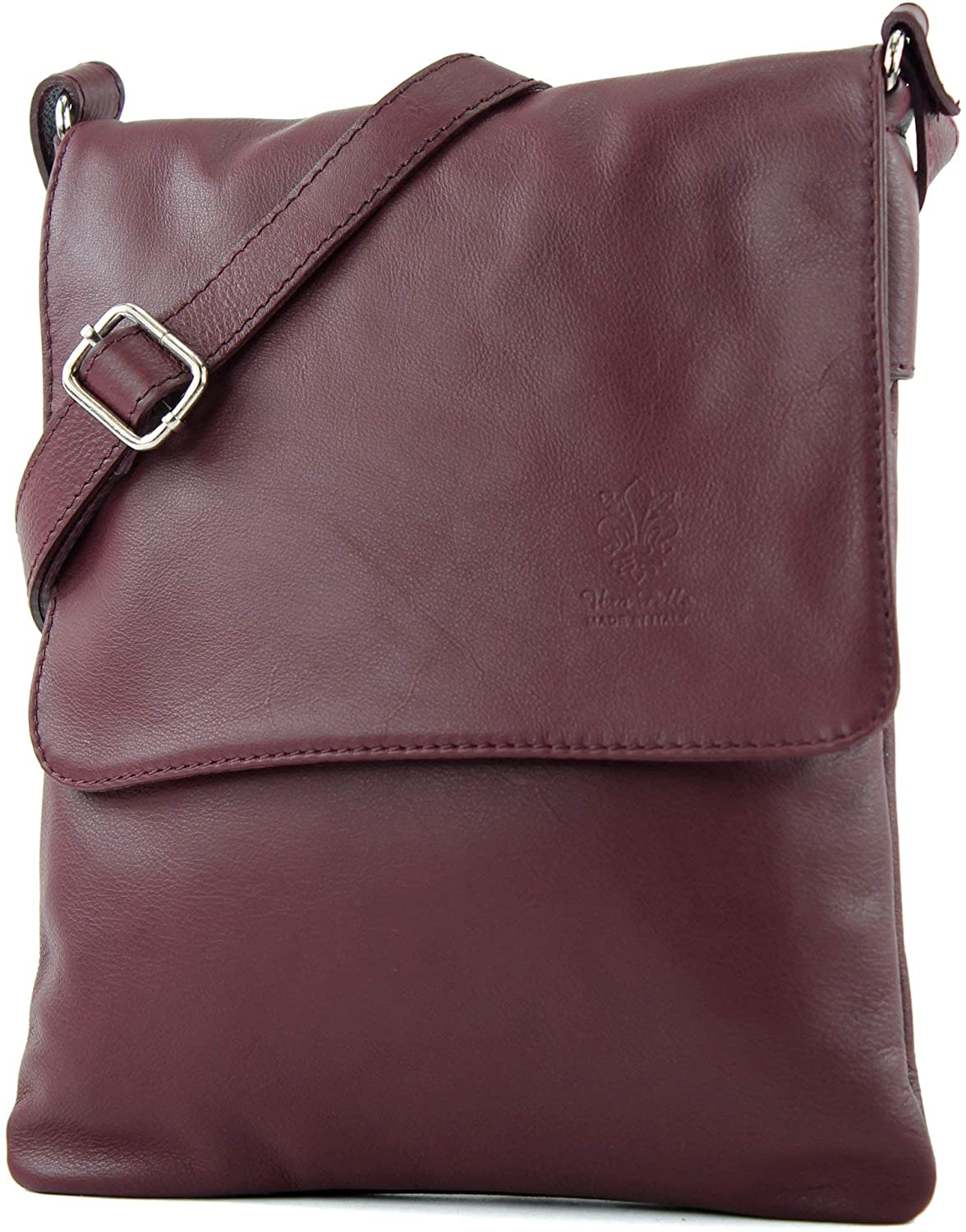 Genuine Italian Leather Verapelle Large Cross body Bag (206S