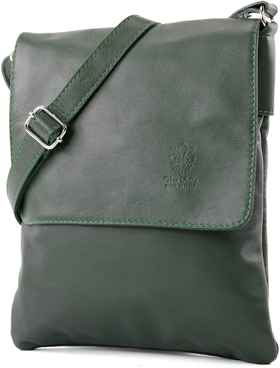 Genuine Italian Leather Verapelle Large Cross body Bag 206S Craze London