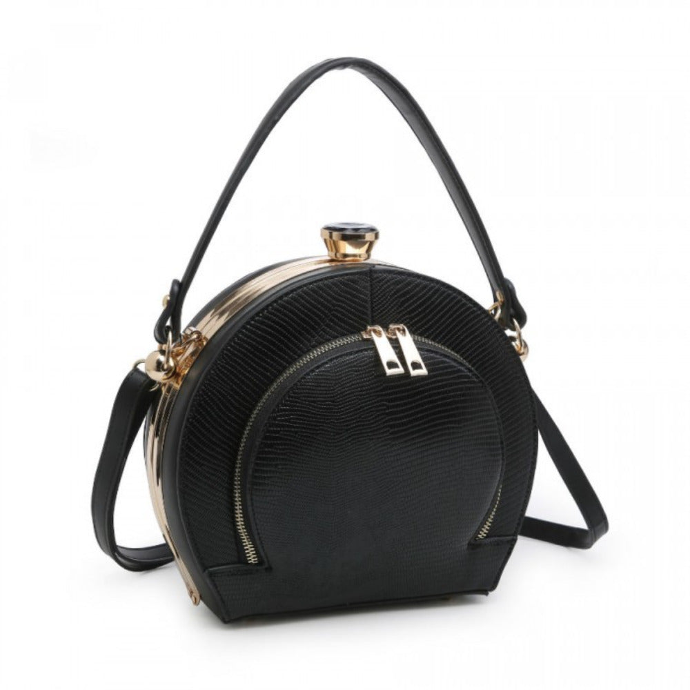 Womens Fashion PU leather Long Strap Shoulder Tote Bag (LM213_PAP)