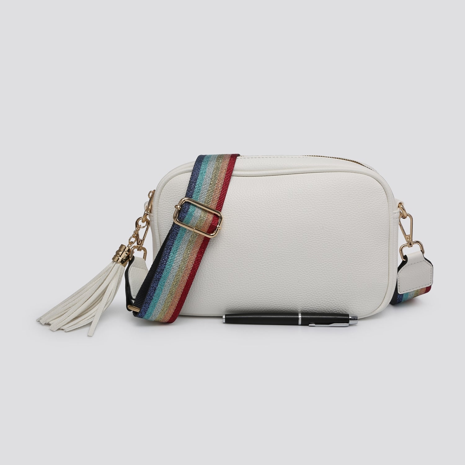 Crossbody Bag for Women Multicolored Strap